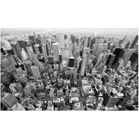 Artgeist USA, New York: black and white fototapetti