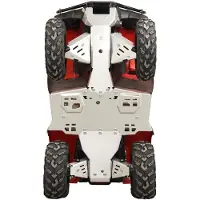 Iron Baltic Rancher IRS / Rubicon IRS Honda TRX 420 (IRS) / TRX 500 (IRS) / TRX 520 (IRS) (alumiini) pohjapanssari