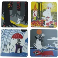 Muumi Classics 4 kpl lasinalunen