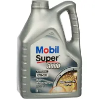 Mobil Super 3000 Formula VC 0W-20 Moottoriöljy Kanisteri 5 l - Volvo - Renault - Kia - Toyota - Nissan - Hyundai - Dacia - Fiat