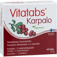 Vitatabs Karpalo-C 60 kaps. ravintolisä