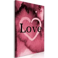 Artgeist Burgundy Love Vertical taulu