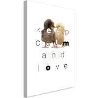 Artgeist Keep Calm And Love taulu