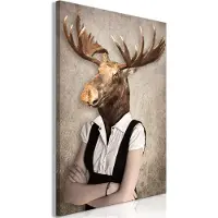 Artgeist Brainy Moose Vertical taulu