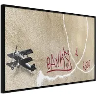 Artgeist Banksy: Love Plane juliste