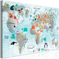 Artgeist Fairytale Map Wide taulu