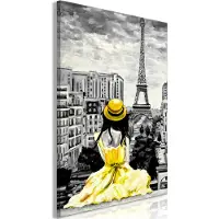 Artgeist Paris Colour Vertical Yellow taulu