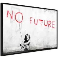 Artgeist Banksy: No Future juliste