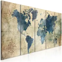 Artgeist Retro Map taulusetti