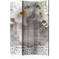 Artgeist Lilies And Quilted Background 3-osainen sermi