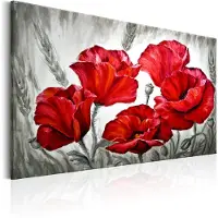 Artgeist Poppies in Wheat taulu
