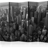 Artgeist New York: Skyscrapers (Bird'S Eye View) 5-osainen sermi