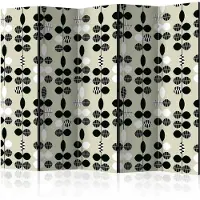 Artgeist Black And White Dots 5-osainen sermi