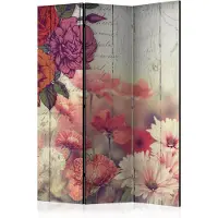 Artgeist Vintage Flowers 3-osainen sermi