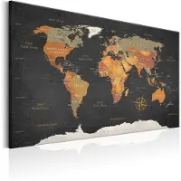 Artgeist World Map: Secrets of the Earth taulu