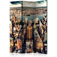 Artgeist Bird'S Eye View Of New York 3-osainen sermi