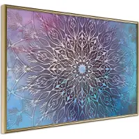 Artgeist Blue And Pink Mandala juliste