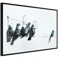 Artgeist Banksy: Pigeons juliste