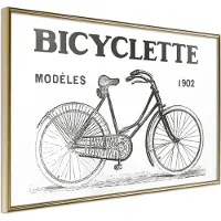 Artgeist Bicyclette juliste