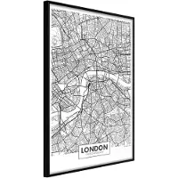 Artgeist City Map: London juliste