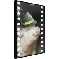 Artgeist Dressed Up Piggy juliste
