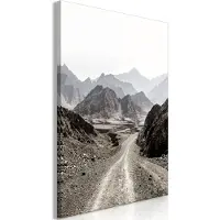 Artgeist Trail Through the Mountains (1 Part) Vertical taulu