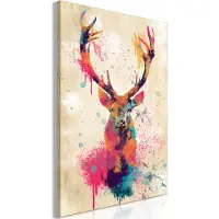 Artgeist Watercolor Deer (1 Part) Vertical taulu