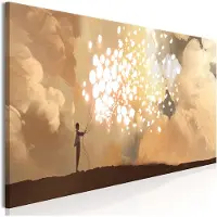 Artgeist Fluttering Balloons (1 Part) Narrow taulu