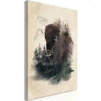 Artgeist Stately Buffalo (1 Part) Vertical taulu