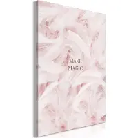 Artgeist Pink Feathers (1 Part) Vertical taulu