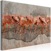 Artgeist Flamingo Lake (1 Part) Wide taulu