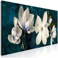 Artgeist Avant-Garde Magnolia (1 Part) Narrow Turquoise taulu