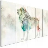 Artgeist Colourful King (5 Parts) Narrow taulusetti