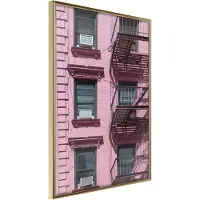 Artgeist Pink Facade juliste