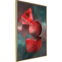 Artgeist Red Solid Figures juliste
