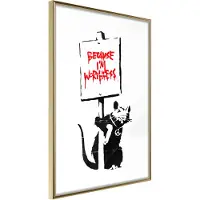 Artgeist Banksy: Because I’M Worthless juliste