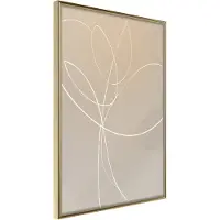 Artgeist White Tulip juliste