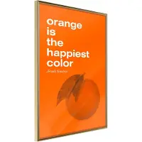 Artgeist Orange Colour juliste