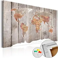 Artgeist Wooden Stories [Cork Map] korkkitaulu