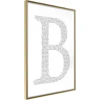Artgeist Capital B juliste