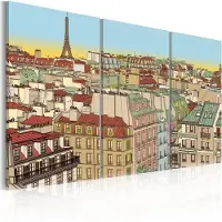 Artgeist Sweet Paris taulusetti
