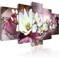 Artgeist Magnetic Abstraction With An Orchid taulusetti
