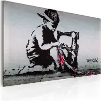 Artgeist Union Jack Kid (Banksy) taulu
