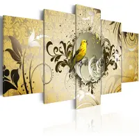 Artgeist Yellow Bird Singing taulusetti