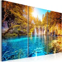 Artgeist Waterfalls Of Sunny Forest taulusetti