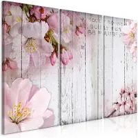 Artgeist Flowers On Boards taulusetti