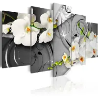 Artgeist Milky Orchids taulusetti