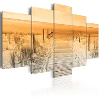 Artgeist Orange Beach taulusetti