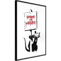 Artgeist Banksy: Because I’M Worthless juliste