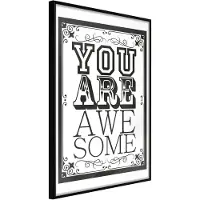 Artgeist You Are Awesome juliste